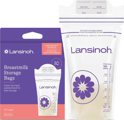 Breast Milk Storage Bags With Leakproof Design