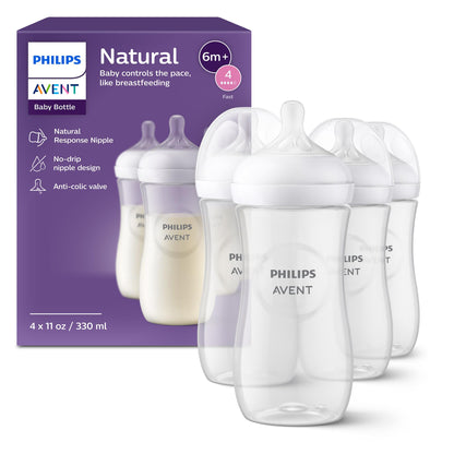 Natural Baby Bottle with Natural Response Nipple