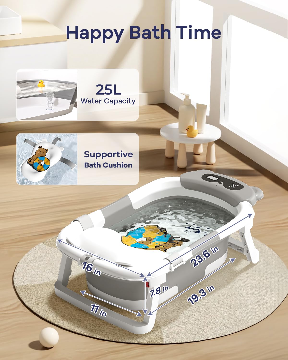 Baby Bathtub for Newborn