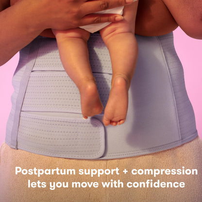 Postpartum Belly Binder With Adjustable Support