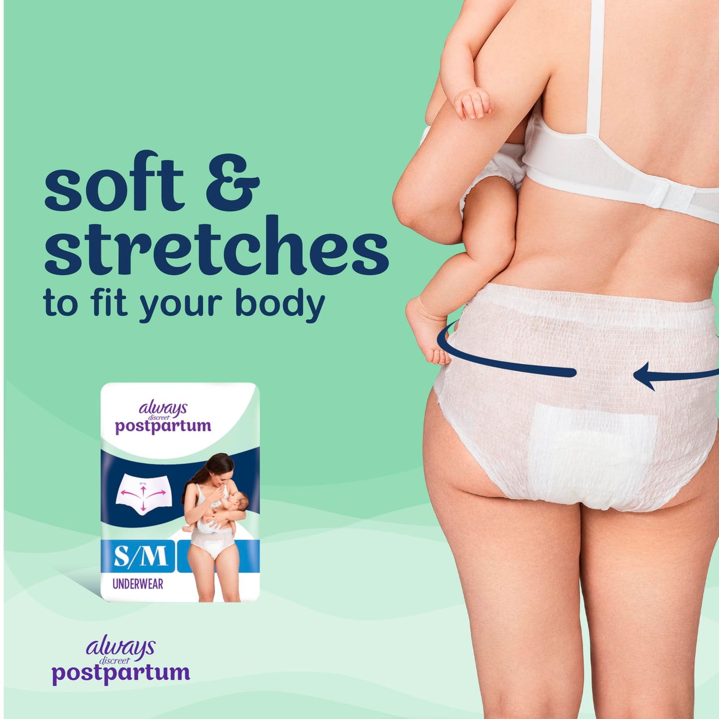 Postpartum Incontinence Pads With Leak Protection