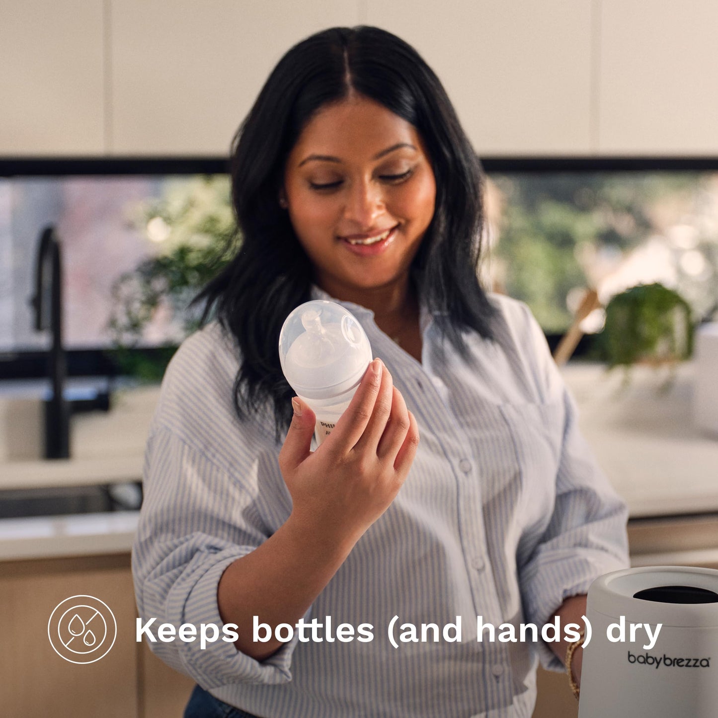 Waterless Bottle Warmer With AirSwirl Heating