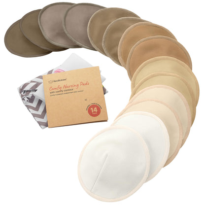 Organic Washable Nursing Pads with Bamboo Viscose