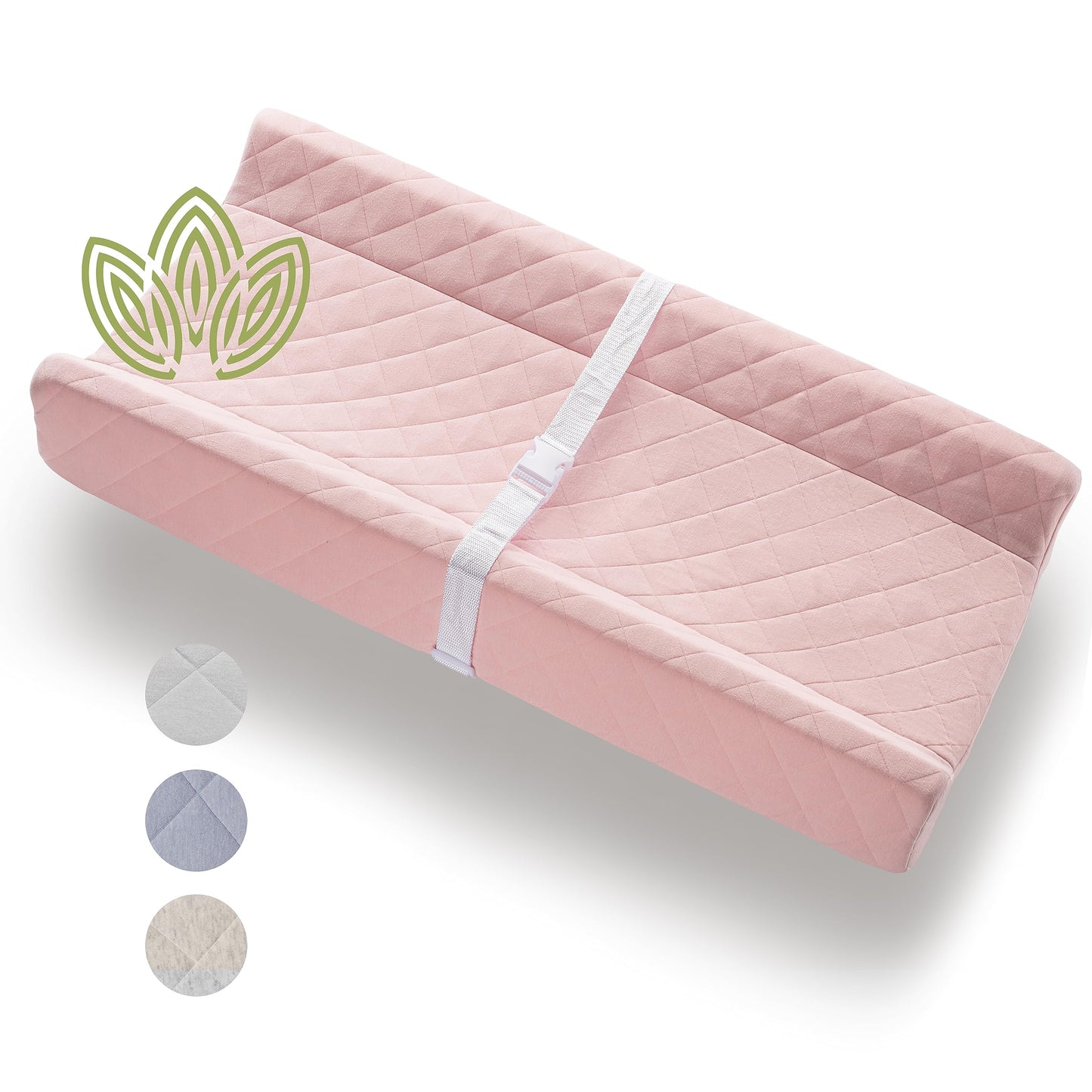 Organic Cotton Baby Changing Pad With Waterproof Foam