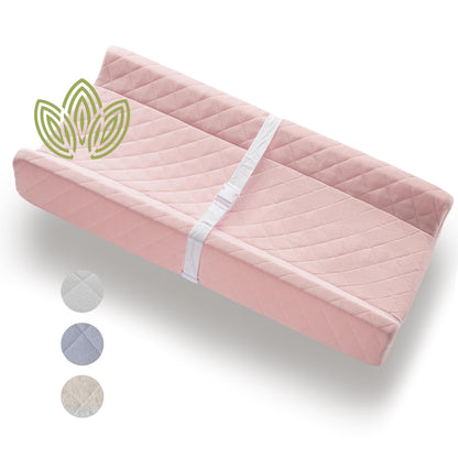 Organic Cotton Baby Changing Pad With Waterproof Foam