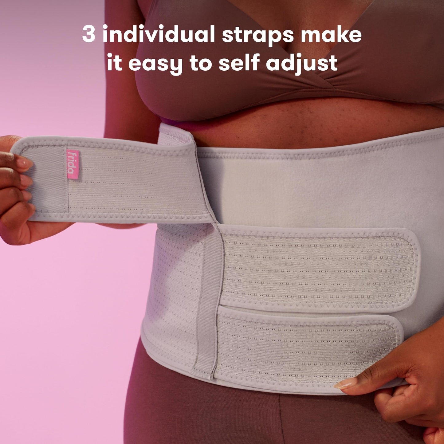 Postpartum Belly Binder With Adjustable Support