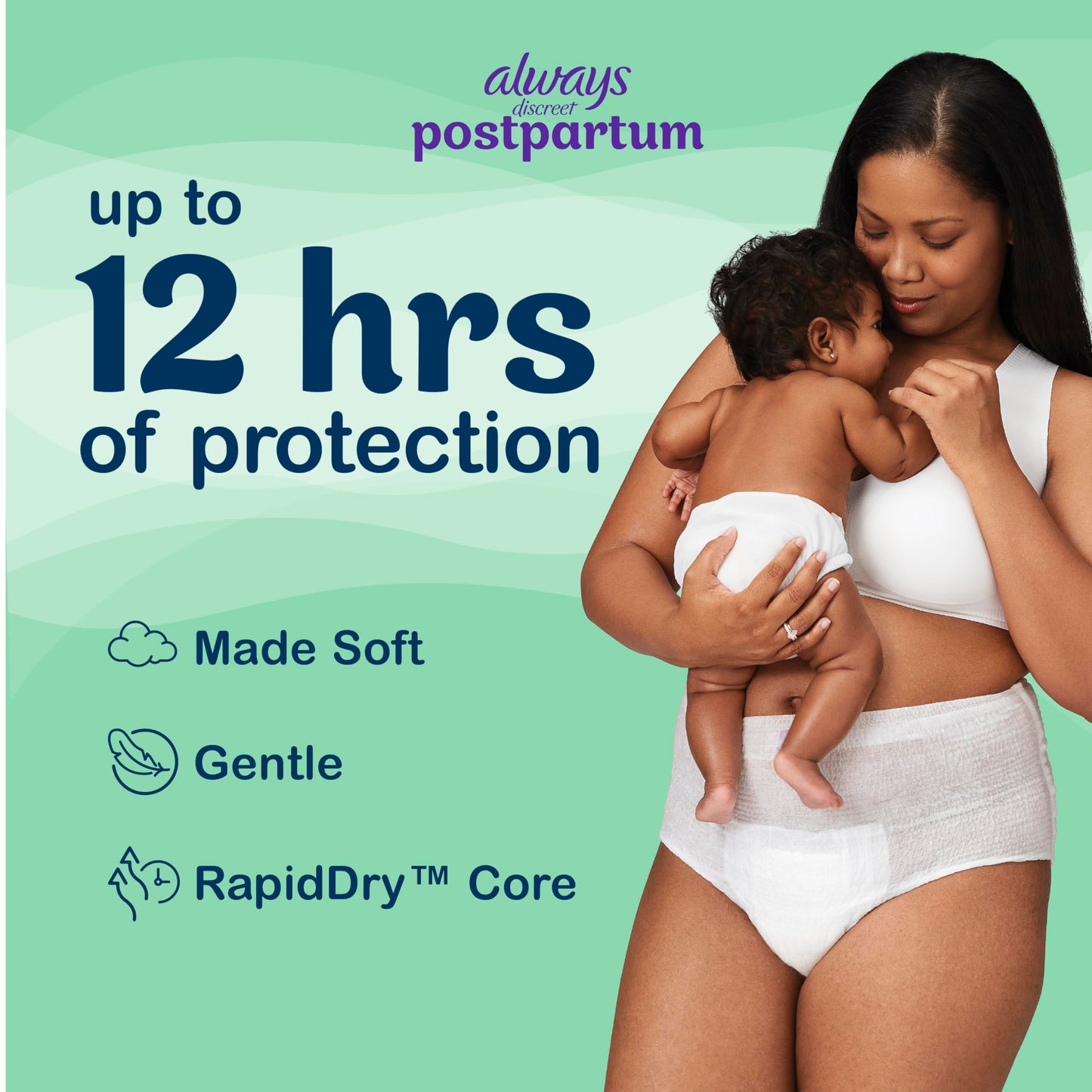 Postpartum Incontinence Pads With Leak Protection