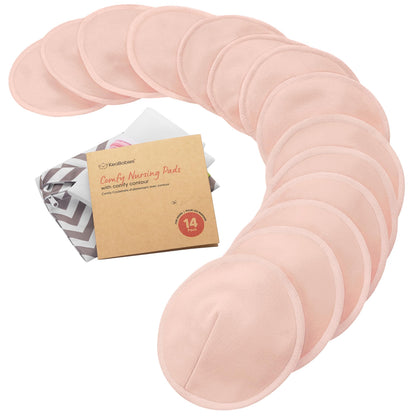 Organic Washable Nursing Pads with Bamboo Viscose