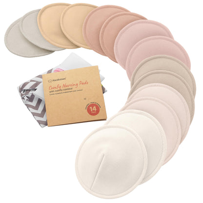 Organic Washable Nursing Pads with Bamboo Viscose