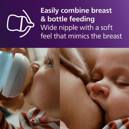 Natural Baby Bottle with Natural Response Nipple