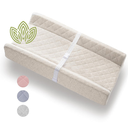 Organic Cotton Baby Changing Pad With Waterproof Foam