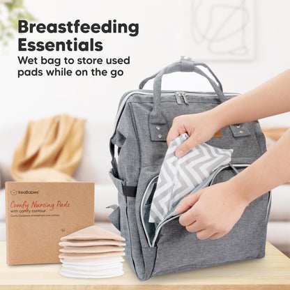 Organic Washable Nursing Pads with Bamboo Viscose