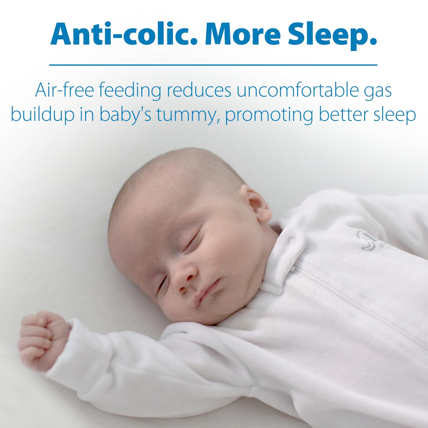 Anti-Colic Baby Bottle with Slow Flow Nipple