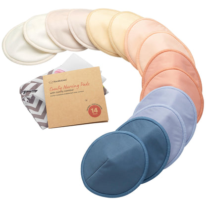 Organic Washable Nursing Pads with Bamboo Viscose