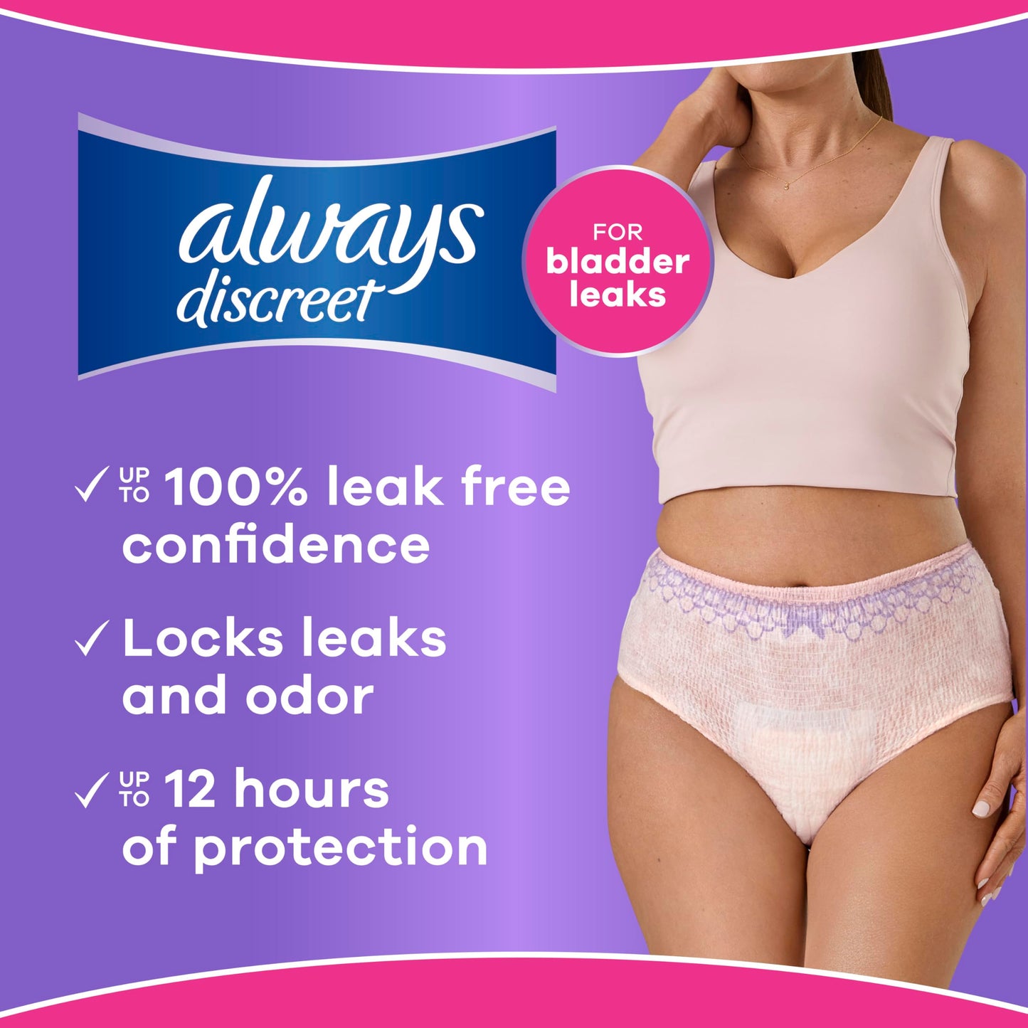 Postpartum Underwear With Maximum Leak Protection