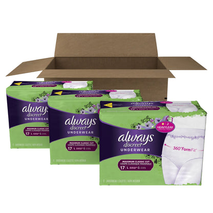 Postpartum Underwear With Maximum Leak Protection