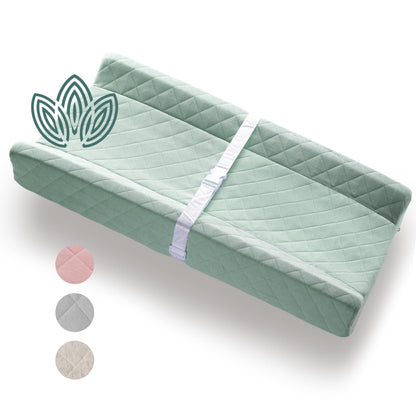 Organic Cotton Baby Changing Pad With Waterproof Foam