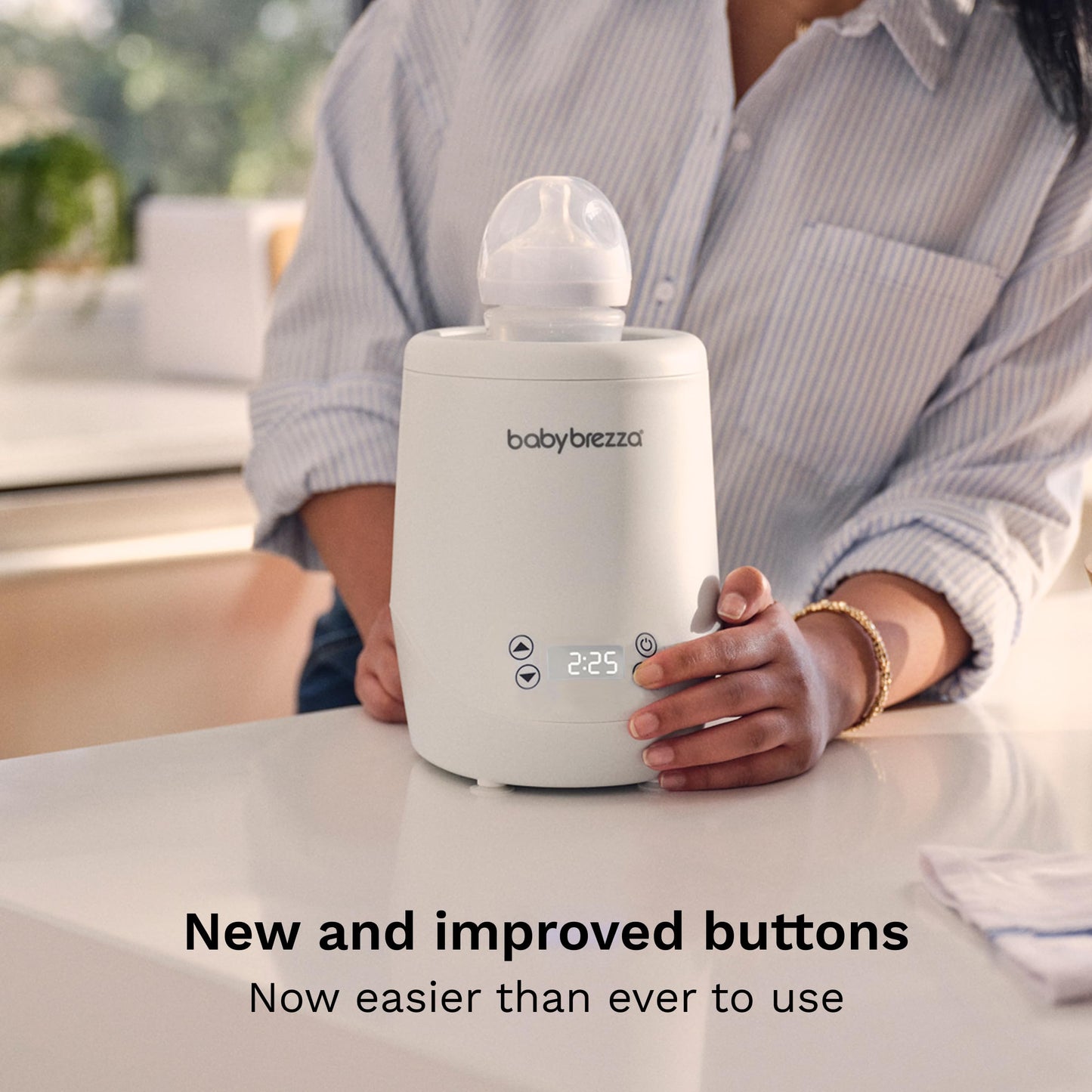 Waterless Bottle Warmer With AirSwirl Heating