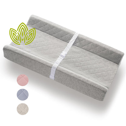 Organic Cotton Baby Changing Pad With Waterproof Foam
