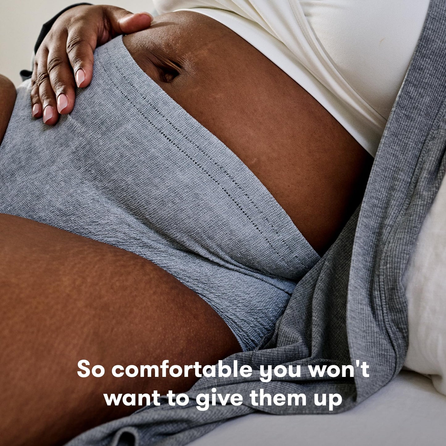 Postpartum Underwear With High-Waist Stretch Support